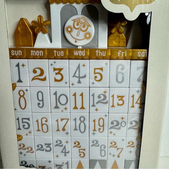 NWT. Disney Calendar - It's A Small World Block Puzzle. LMK - Picture 4 of 11